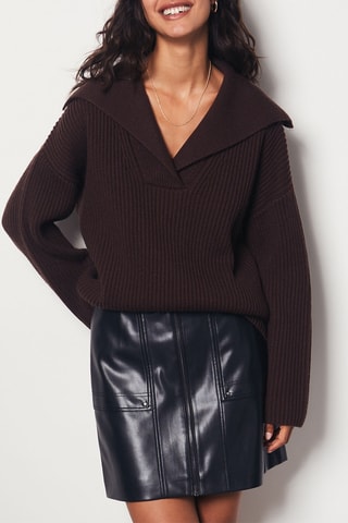 Pull en laine Fabian - Taupe