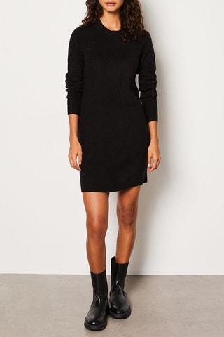 Robe pull Franceska - Noir
