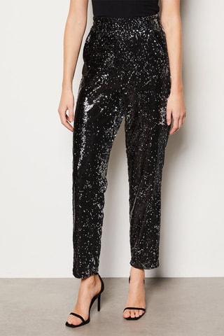 Pantalon taille haute Lily - Noir