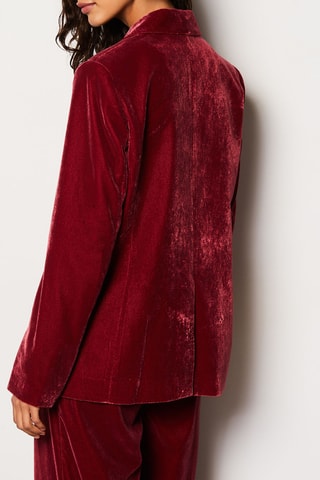 Veste en velours Meredith - Bordeaux