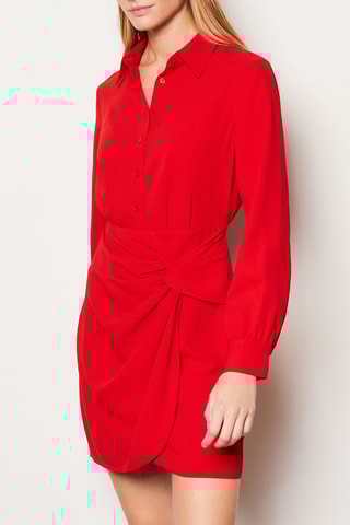 Robe portefeuille Mara - Rouge