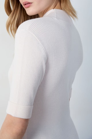 Robe pull en laine Gilou - Ecru