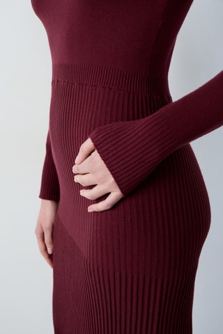 Robe pull Gerica - Bordeaux