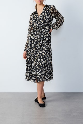 Robe patineuse Elie - Noir