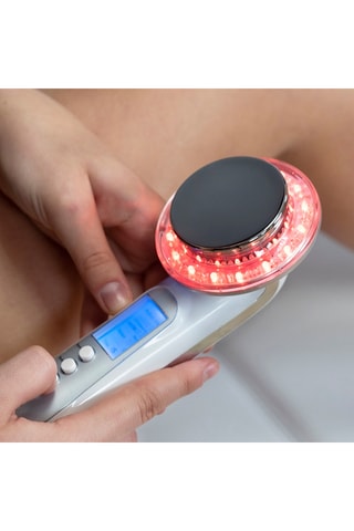 Brosse à ultrasons, photothérapie thérapie galvanique