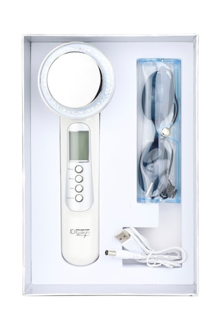 Brosse à ultrasons, photothérapie thérapie galvanique