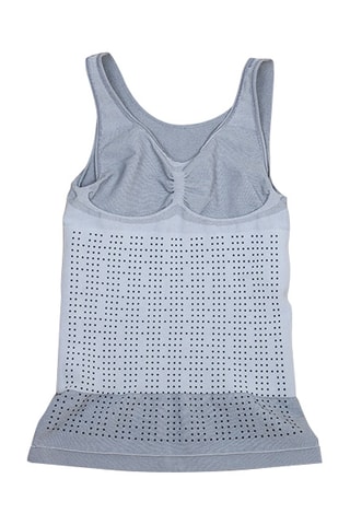 Débardeur sculptant Tourmaline Effect - Gris