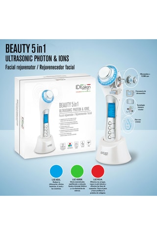 Régénérateur facial avec ions 5 en 1