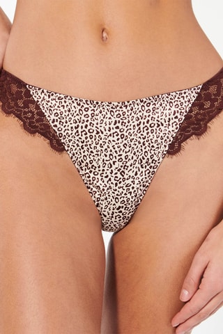 Tanga Nappiz - Marrone ed ecrù