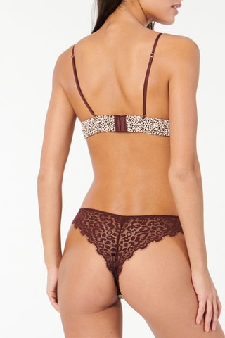 Tanga Nappiz - Marrone ed ecrù