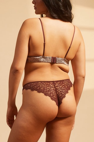 Tanga Nappiz - Marrone ed ecrù