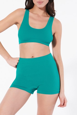 Culotte a vita alta Tulipaniz - Dorato - Undiz