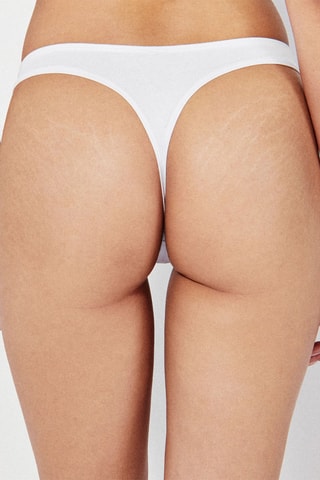 3 perizomi - Bianco