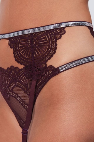 Reggicalze Starlettiz - Bordeaux - Undiz