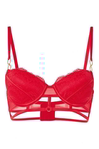 Reggiseno push-up Valentinaiz - Rosso - Undiz