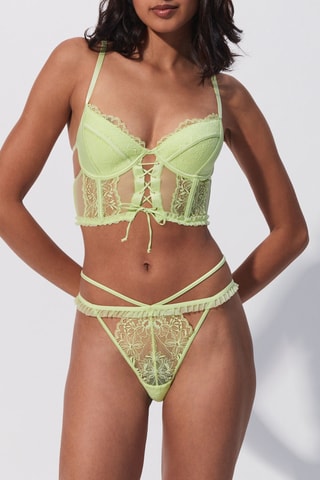 Reggiseno preformato Britishiz - Verde chiaro - Undiz