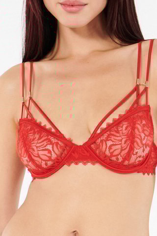 Reggiseno Celiniz - Rosso - Undiz