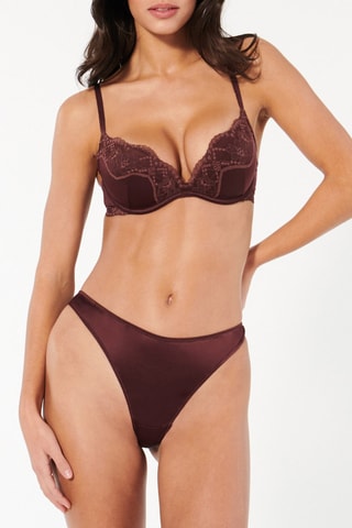 Reggiseno push-up Jakeliz - Marrone