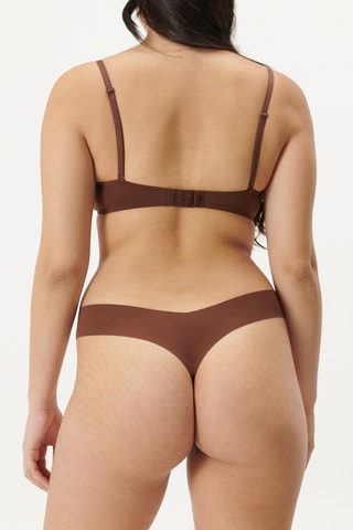 Reggiseno preformato Micro R - Marrone