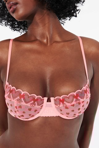 Reggiseno Channiz - Rosa cipria