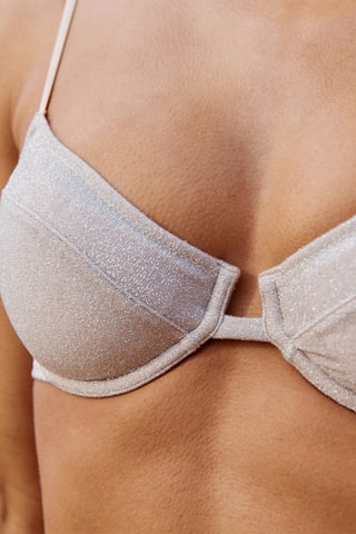 Reggiseno bikini Sunshiniz - Blush - Undiz