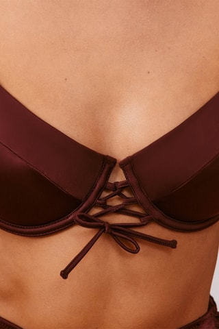 2 partes de cima de biquíni Cowgirliz - Castanho-escuro - Undiz