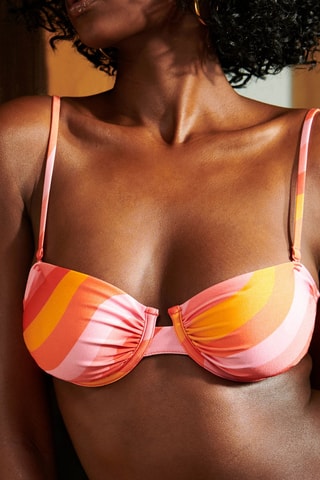 Reggiseno bikini Frilloliz - Salmone