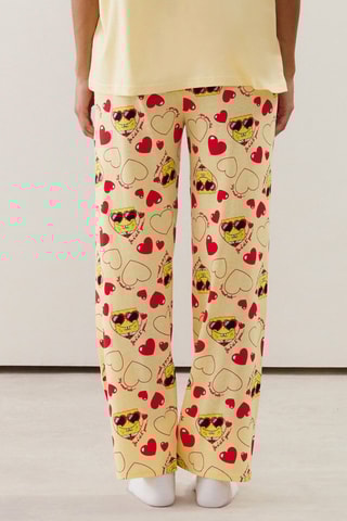 Pantaloni pigiama Spongebob - Giallo