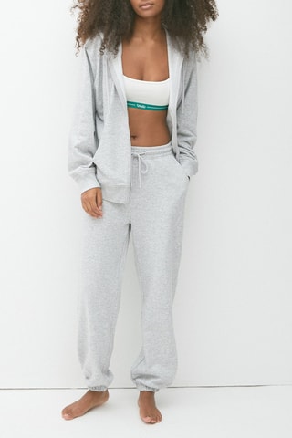 Calças de pijama - Cinzento mesclado