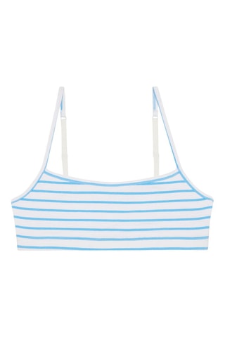 2 top Tweeniz - Bianco e azzurro