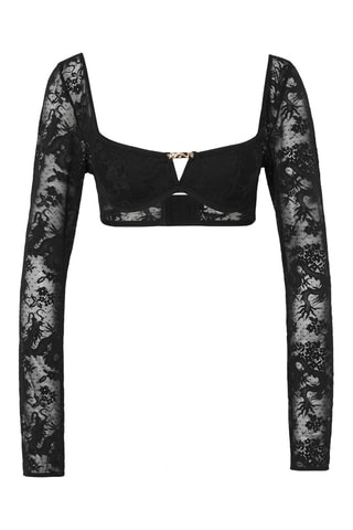 Top preformato Luciliz - Nero