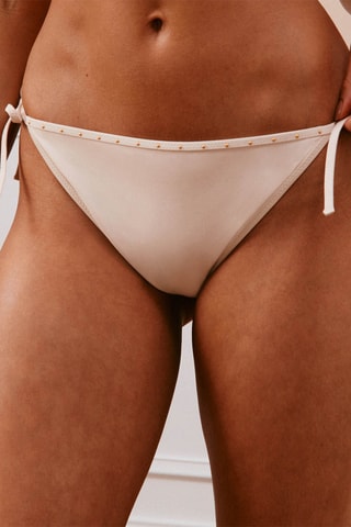 Slip bikini Swimstudiz - Beige