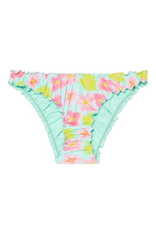 Slip bikini Sunrosiz - Turchese e rosa