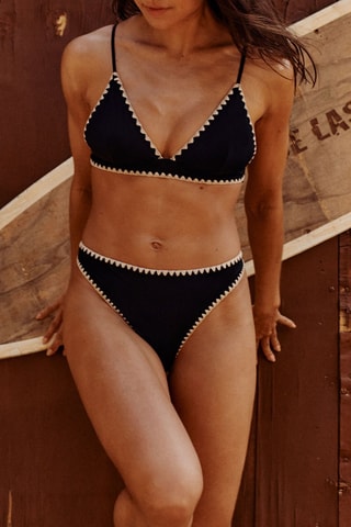 Slip bikini Polynesiz - Nero