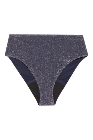 Slip bikini a vita alta Periodshiniz - Blu scuro - Undiz