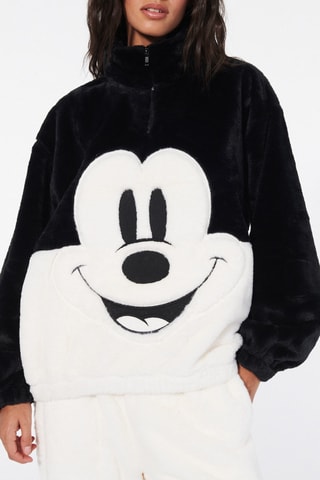 Felpa pigiama Topolino Disney - Nero - Undiz