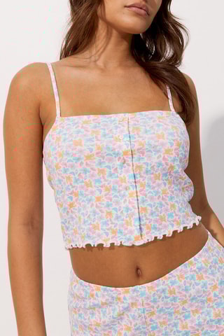 Top pigiama Inesiz - Ecrù - Undiz