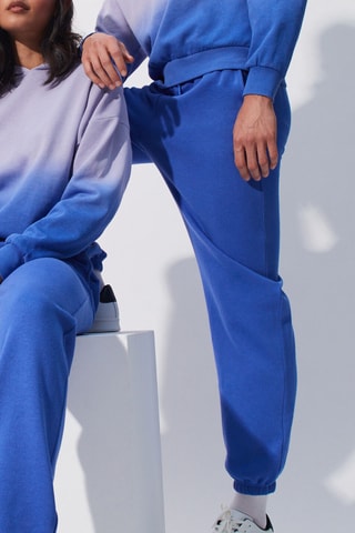 Felpa pigiama dip and dye Dipiz - Malva e indaco