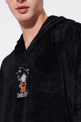Felpa pigiama con cappuccio Son Goku Dragon Ball - Nero
