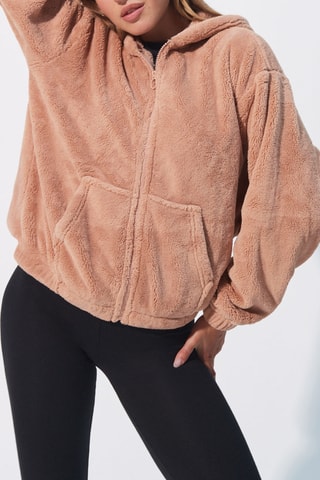 Felpa pigiama con cappuccio Furuniz - Marrone chiaro