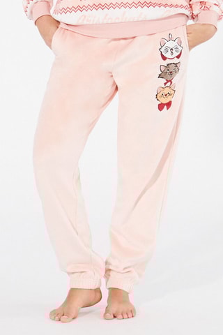 Pantaloni pigiama Minou the Cat Disney - Rosa