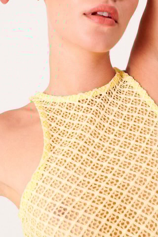 Crop top Beacheriz - Giallo