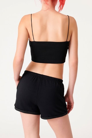 Crop top Rouloribiz - Nero