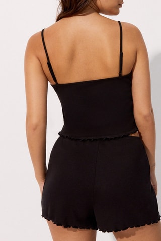 Crop top pigiama Inesiz - Nero