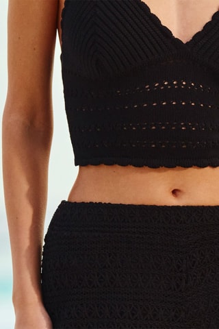 Crop top - Nero