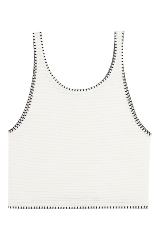 Top pigiama - Bianco