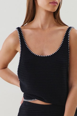 Top pigiama - Nero