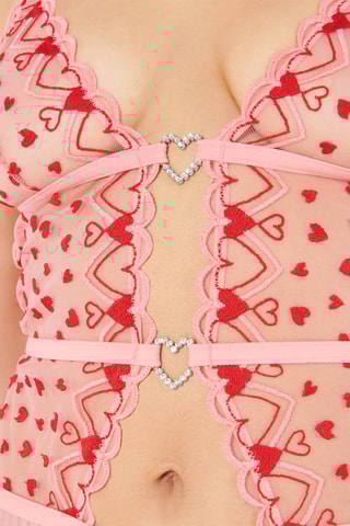 Body Brodcoeuriz - Rosa - Undiz