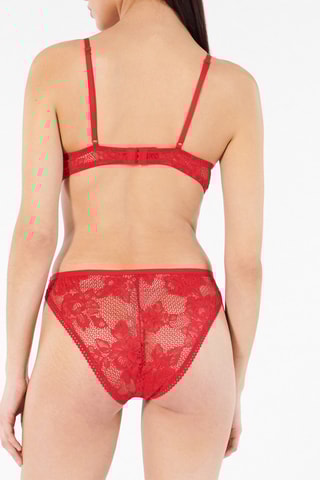 Body aperto Fiorelliniz - Rosso