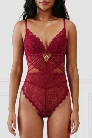 Body-tanga - Bordô